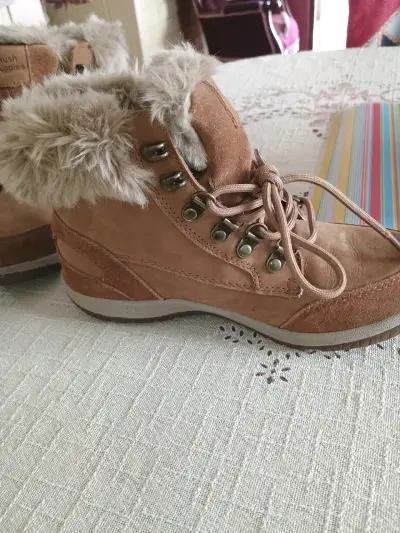 Botines Hush Puppies marrones - miniatura 2