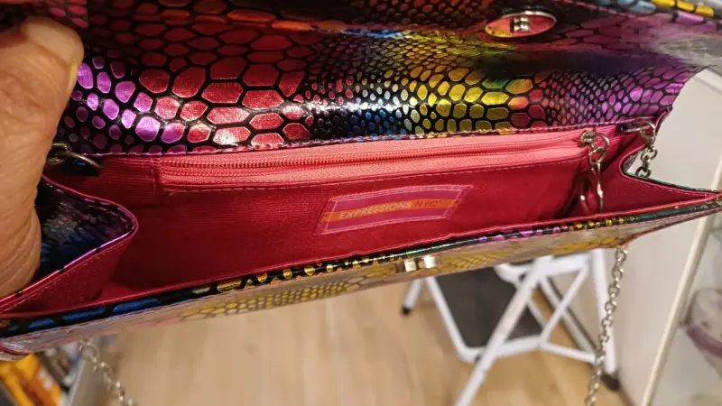 Cartera pequeña multicolor - 3