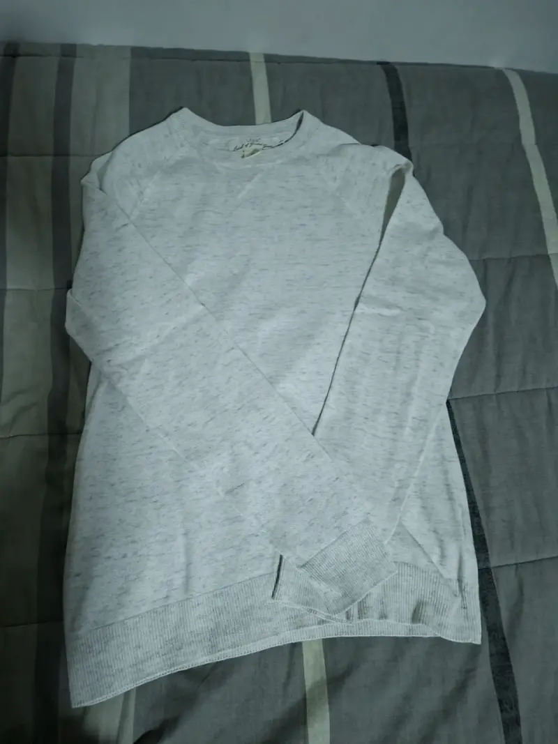 Polerón gris claro - 3