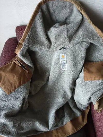 Chaqueta Carhartt marrón con forro - miniatura 3