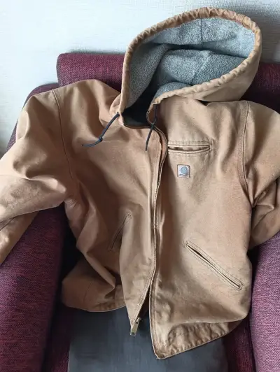 Chaqueta Carhartt marrón con forro - miniatura 4