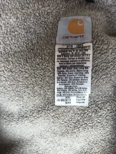 Chaqueta Carhartt marrón con forro - miniatura 6