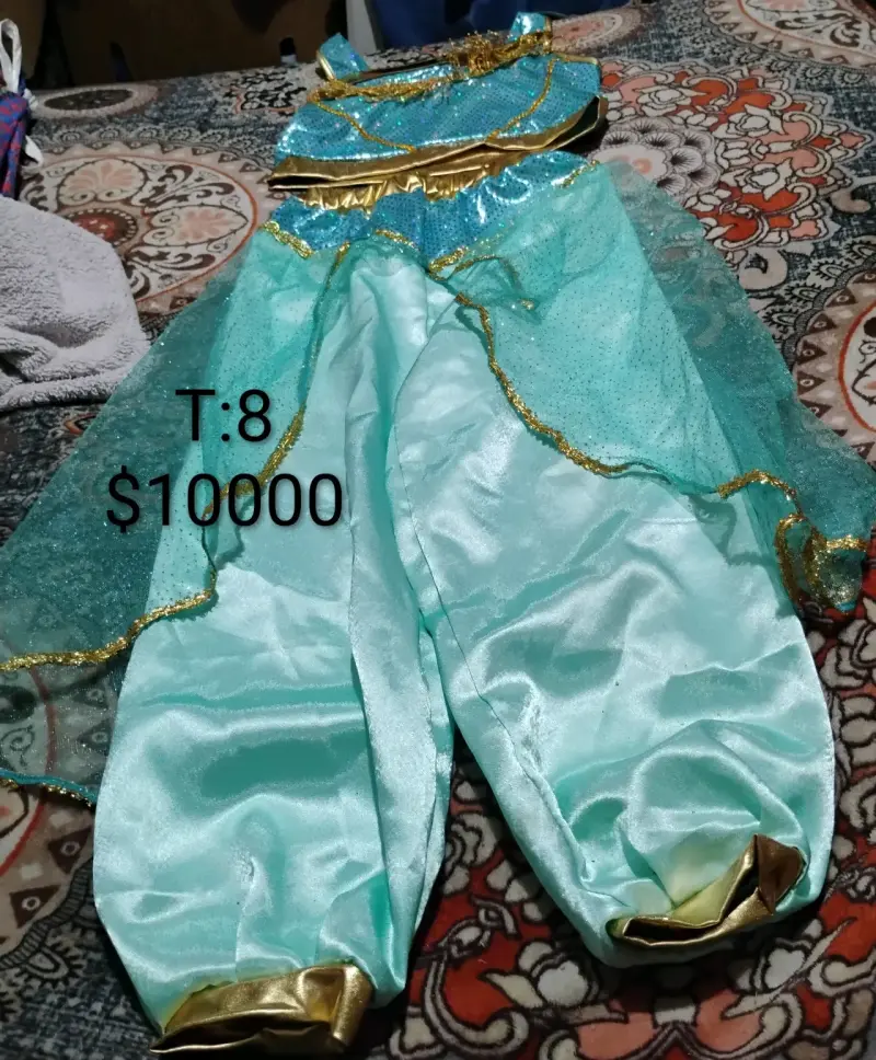 Disfraz de princesa talla 8