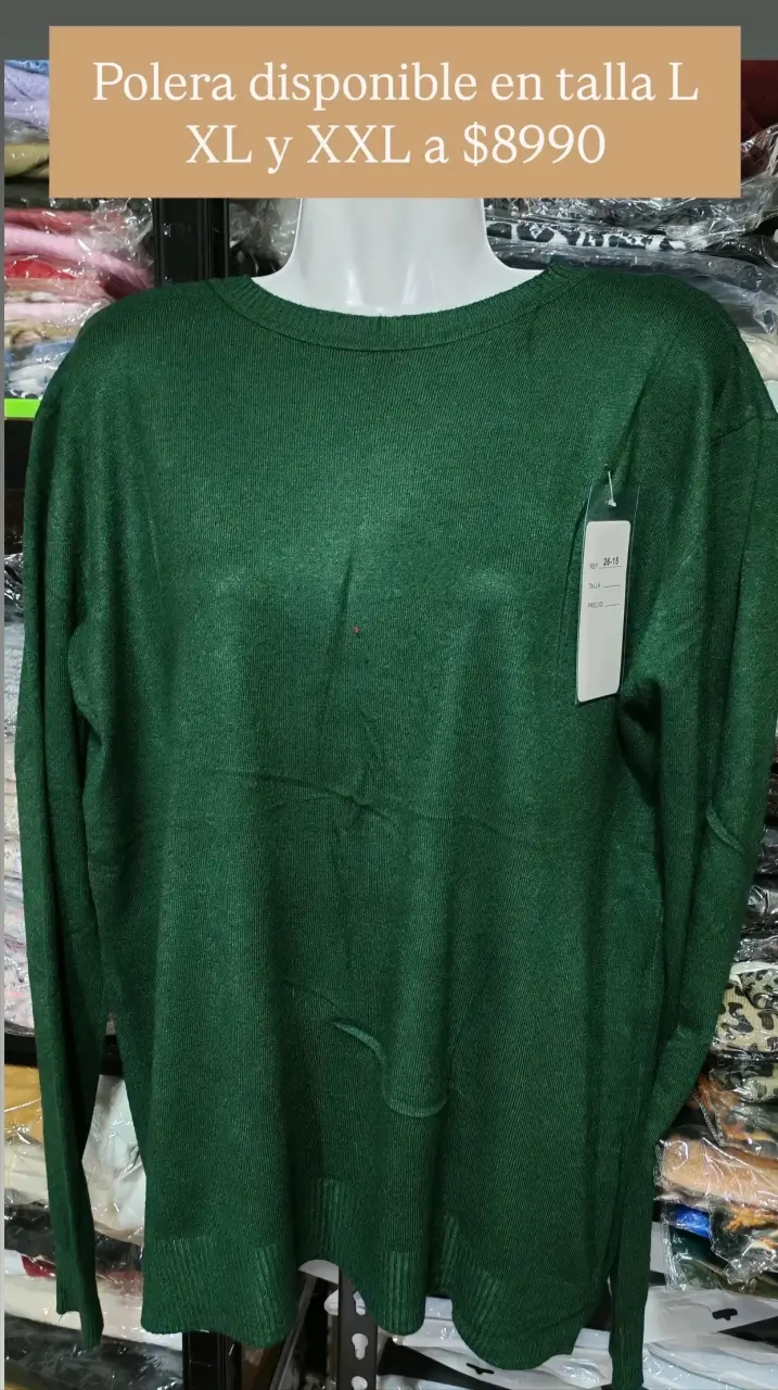Polera de manga larga extra linda - 6