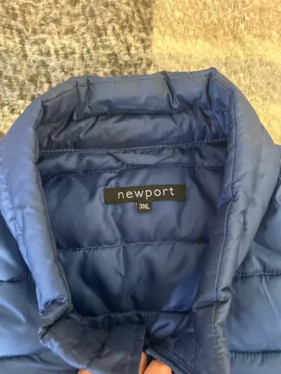 Chaqueta acolchada azul Newport - miniatura 2