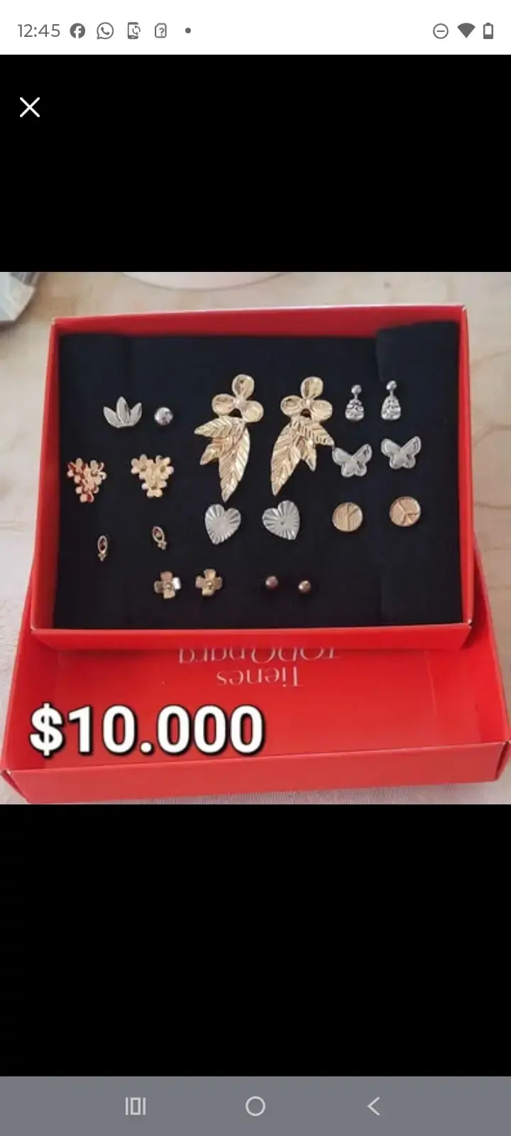 Set de aros variados
