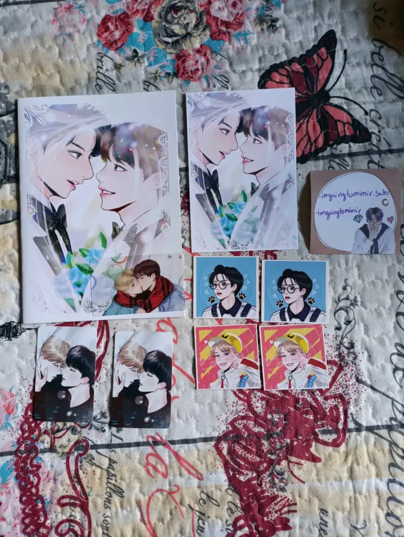 Artbook Jikook/kookmin by Ophelia BTS