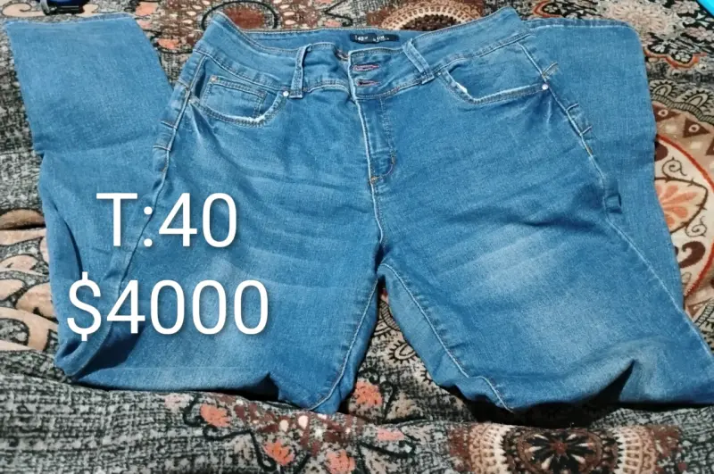 Jeans azul talla 42 y 40 - 6