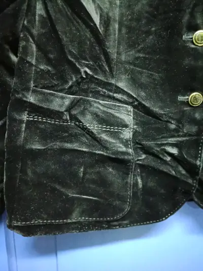 Blazer de terciopelo negro - miniatura 3