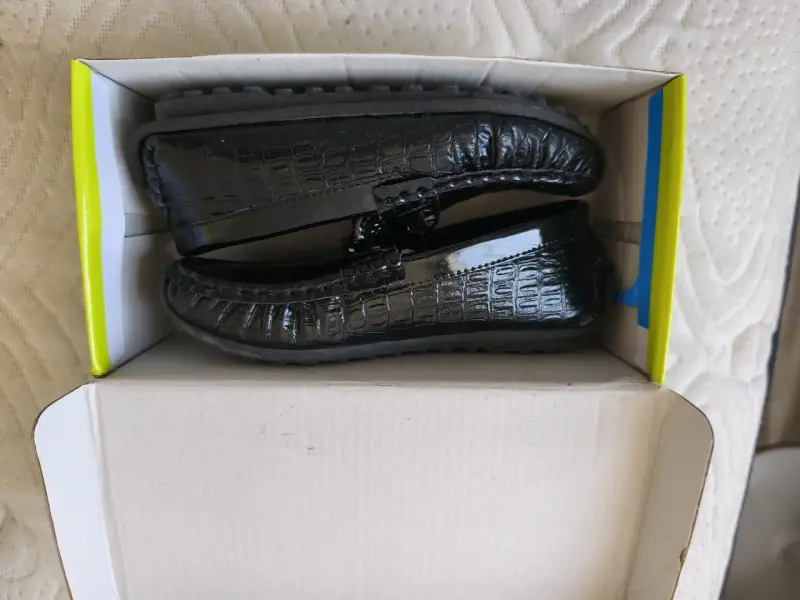 Mocasines de cuero negros - 2