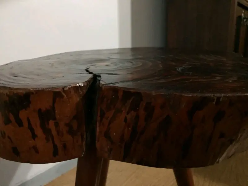 Mesa de madera rústica - 3