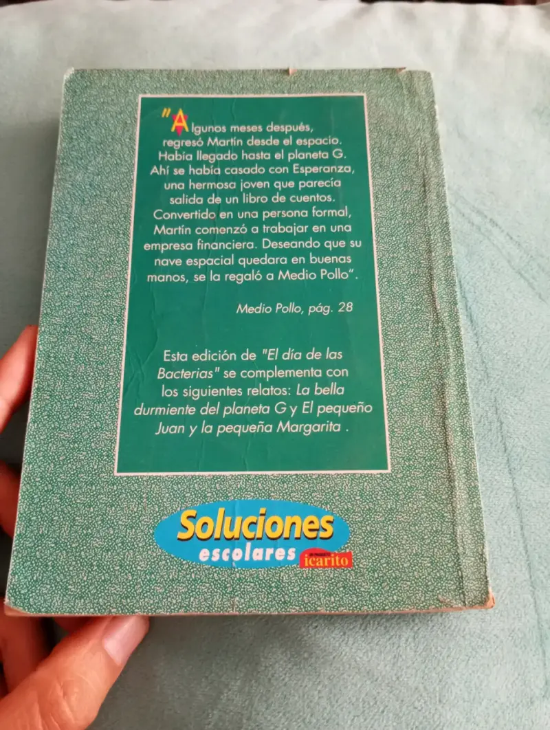 Libro El día de las Bacterias - Felipe Alliende (I - 2