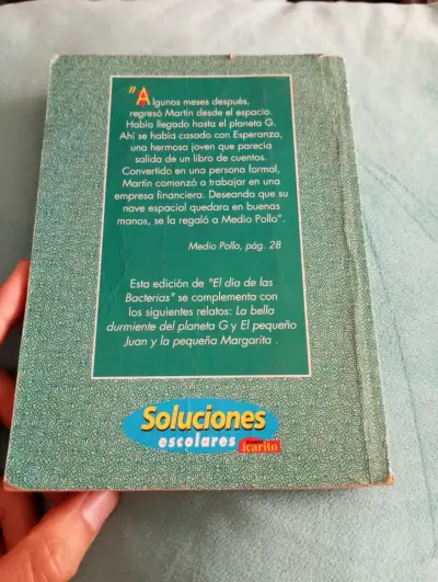 Libro El día de las Bacterias - Felipe Alliende (I - miniatura 2