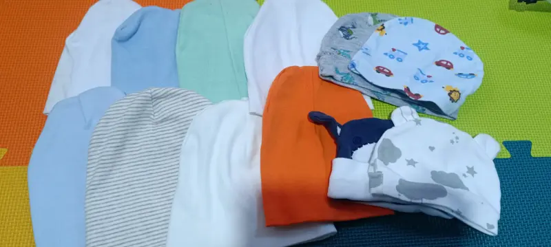 Set de gorros para bebé