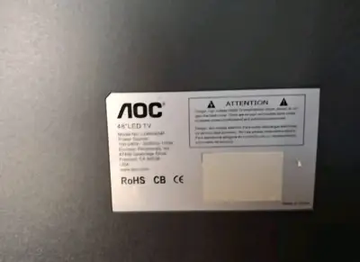 Televisor AOC 48 pulgadas - miniatura 2
