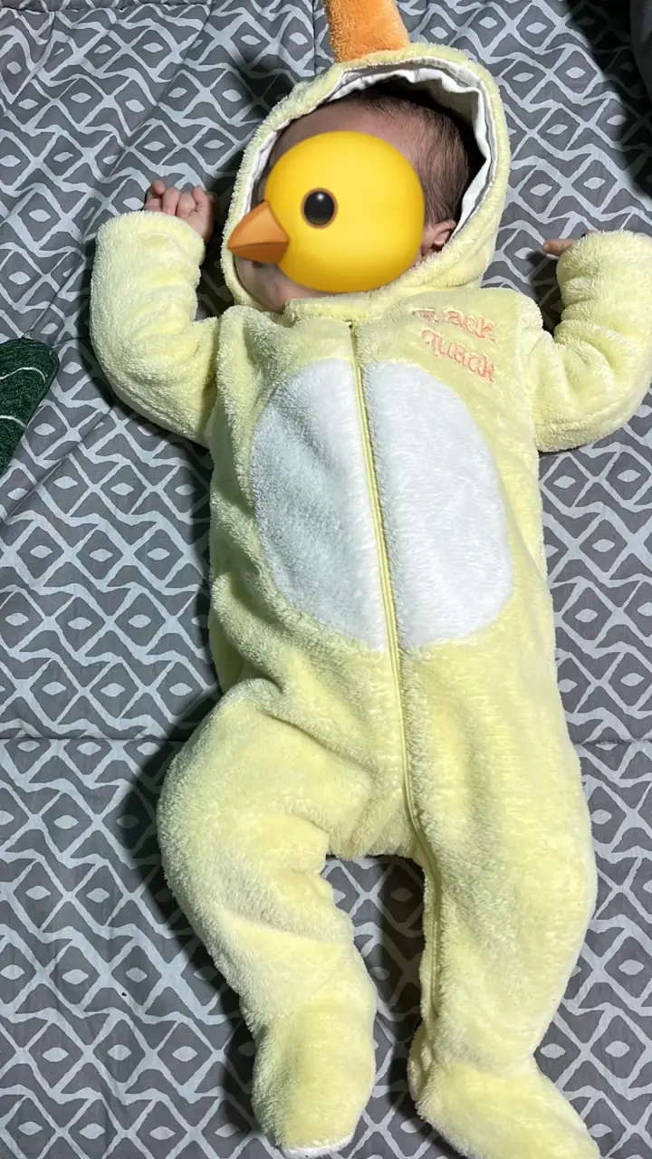 Disfraz de pollito para bebé