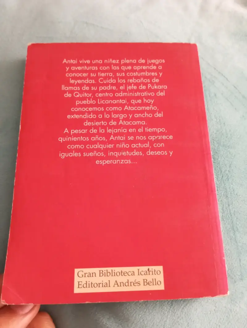 Libro Antai - Saúl Schkolnik (Edición Icarito / An - 2