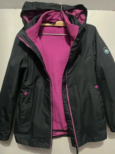 Chaqueta impermeable con forro - miniatura 1