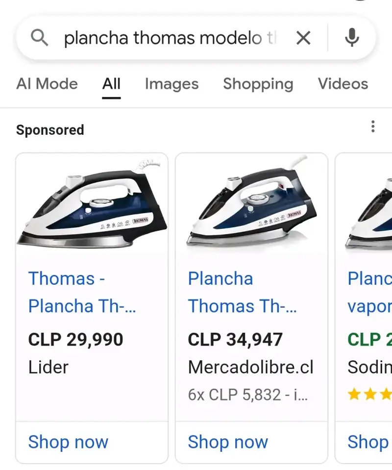 Plancha de vapor eléctrica - 5