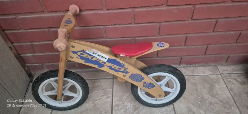 Bicicleta de equilibrio Oxford madera