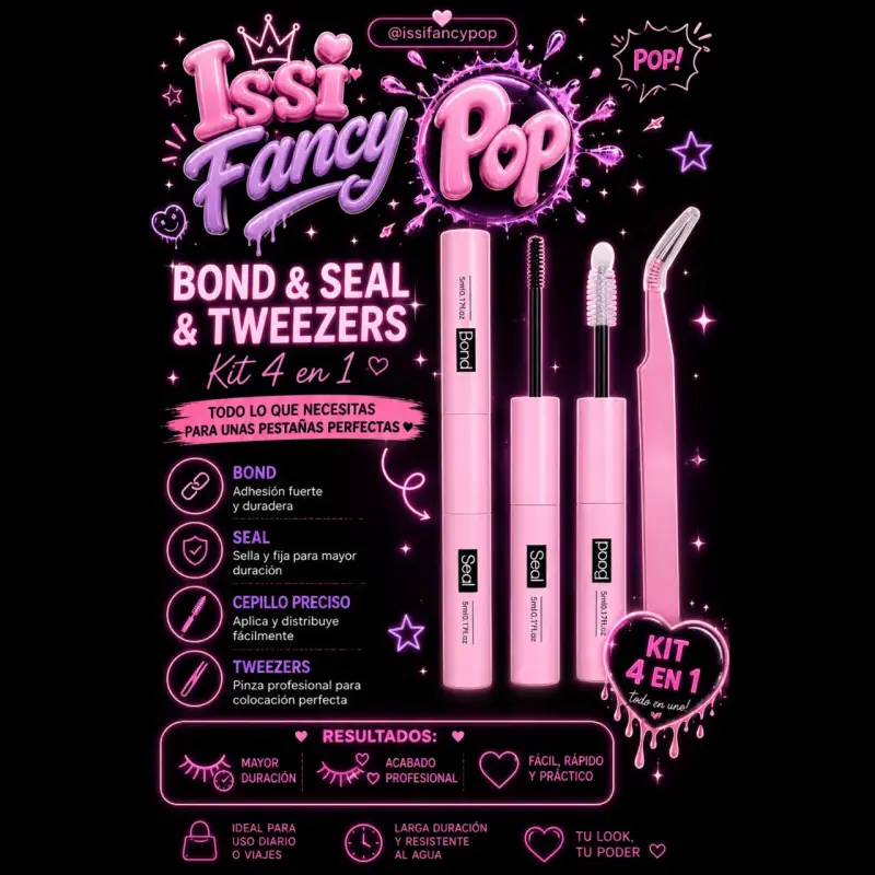 Kit 4 en 1 bond, seal y pinzas