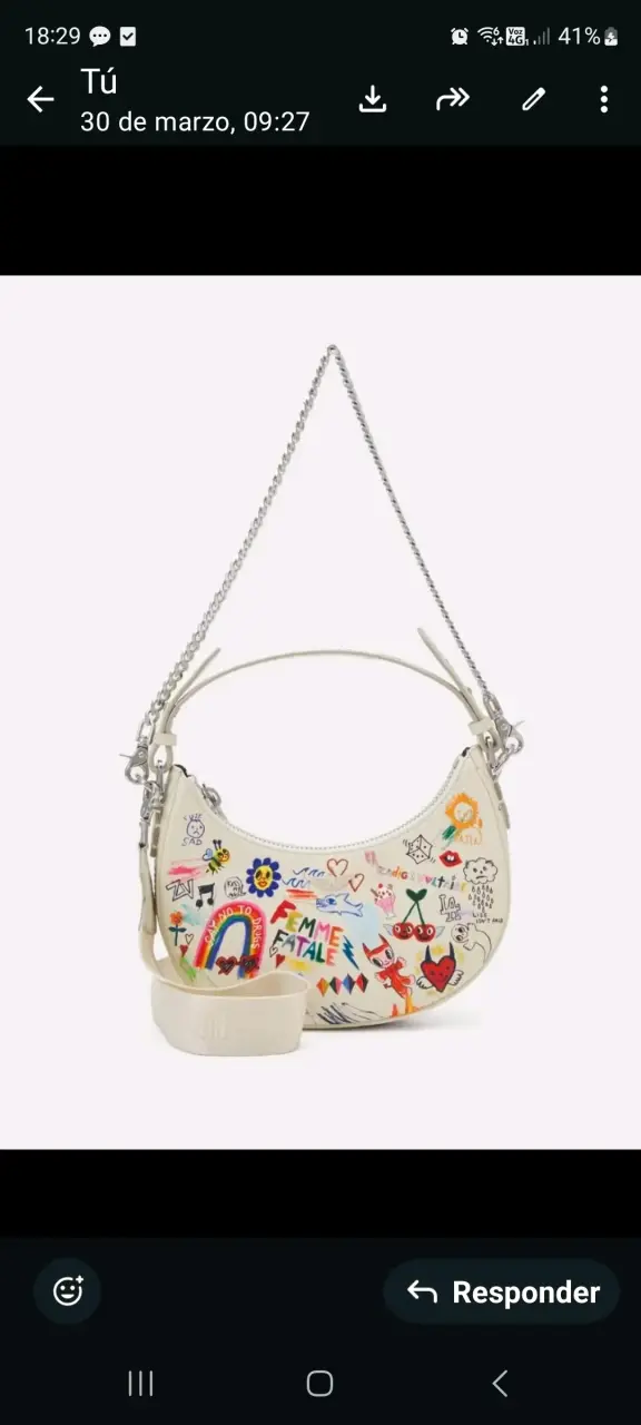 Cartera blanca nueva zadig voltaire