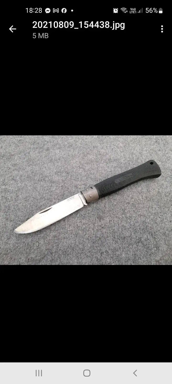 Cortapluma Cold Steel made USA 1980 - 6