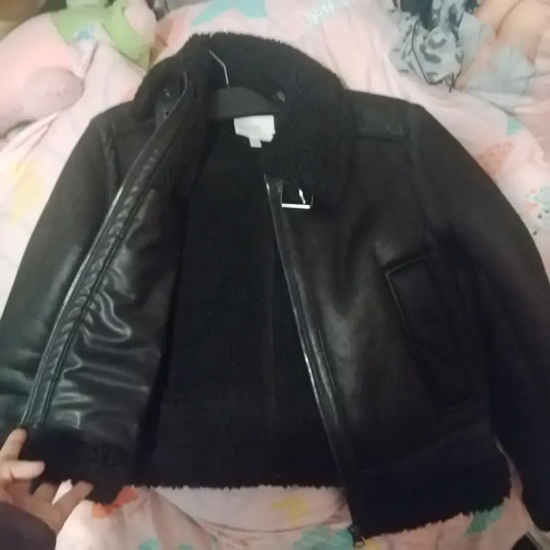 Chaqueta negra Aviador - 2