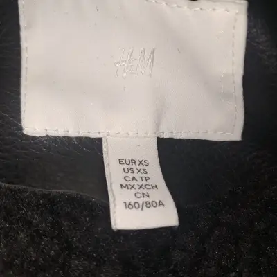 Chaqueta negra Aviador - miniatura 3