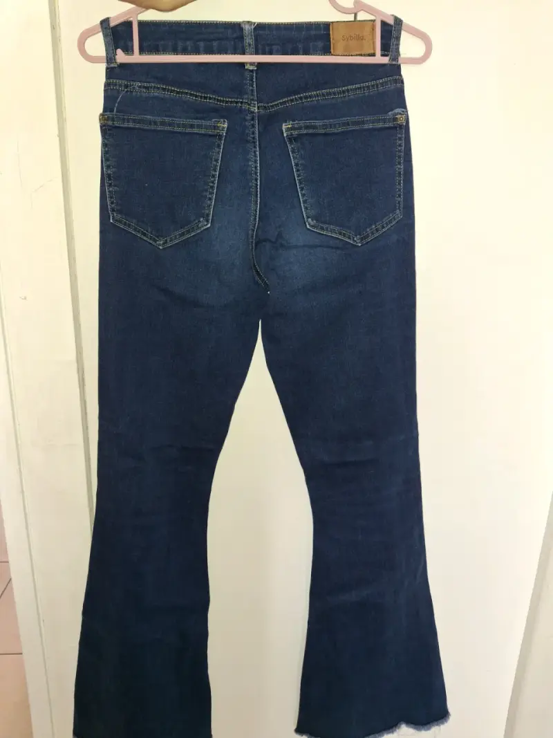 Jeans azules acampanados Sybilla - 1