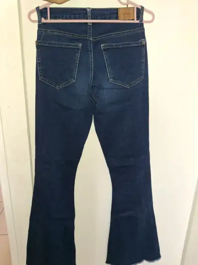 Jeans azules acampanados Sybilla - miniatura 1