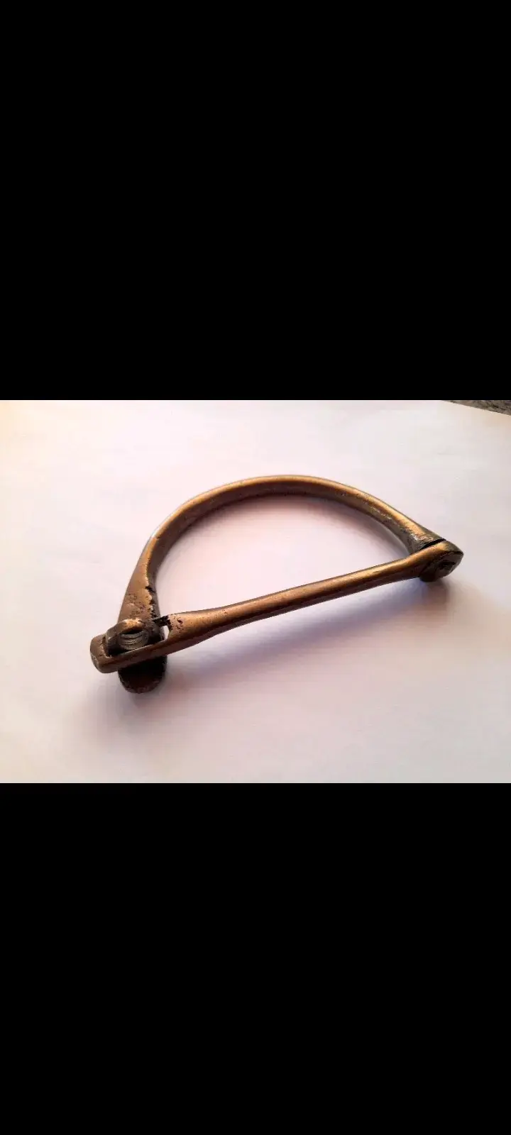 Candado Marino antiguo en bronce - 1