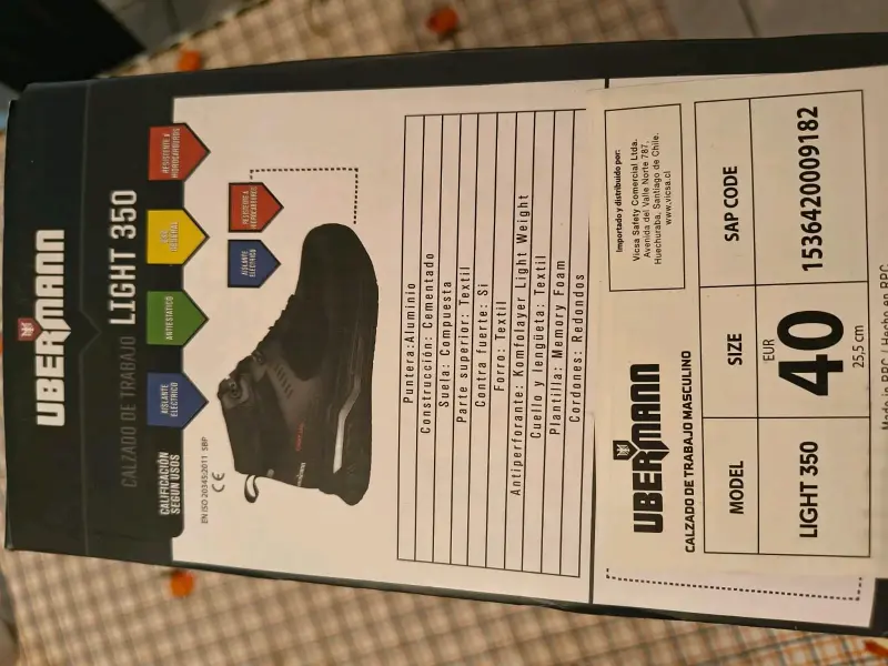 Botines negros Ubermann nuevos - 5