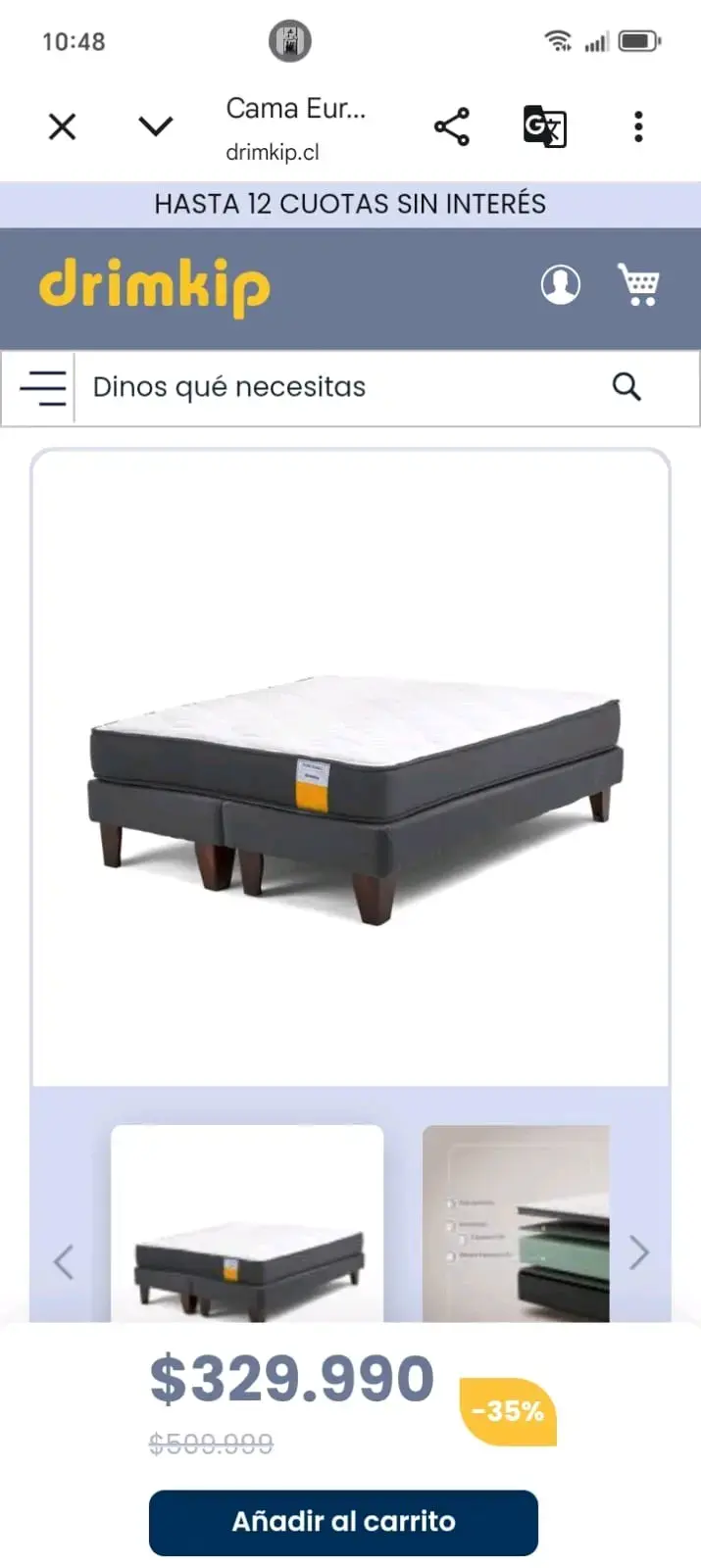 Cama Europea Drimkip - 7