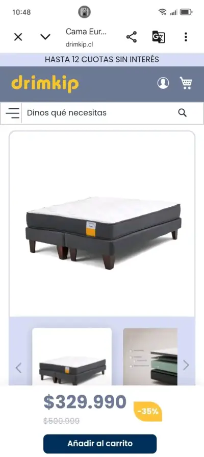 Cama Europea Drimkip - miniatura 7