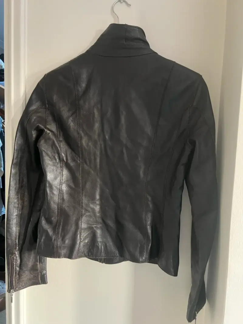 Chaqueta de cuero Zara Vintage - 1