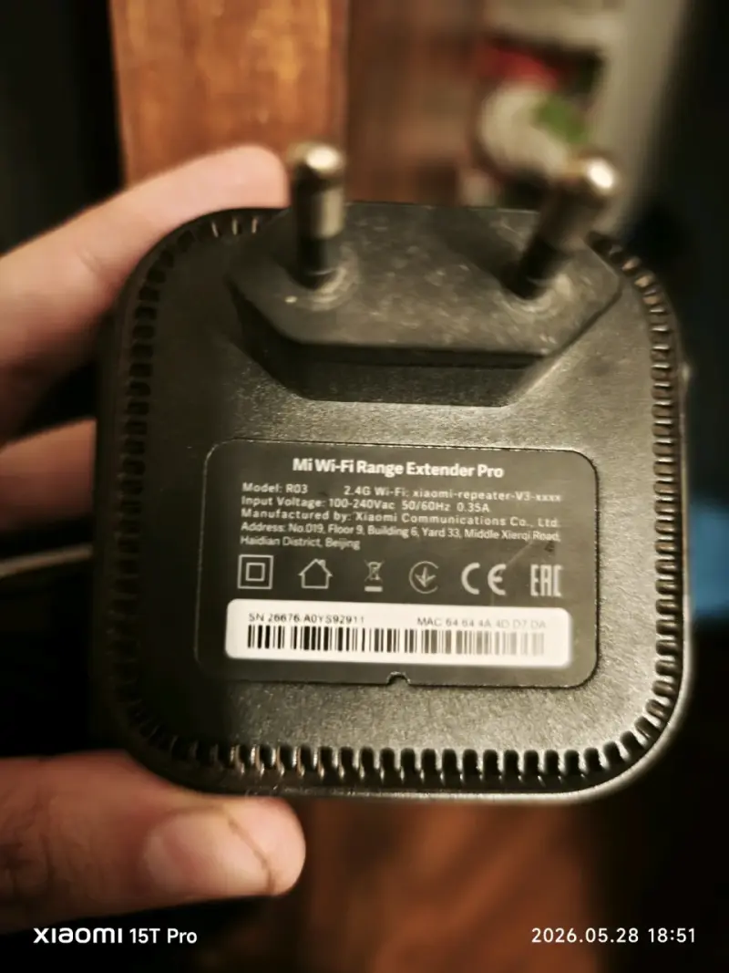 Extensor de Rango WiFi Mi Pro - 1