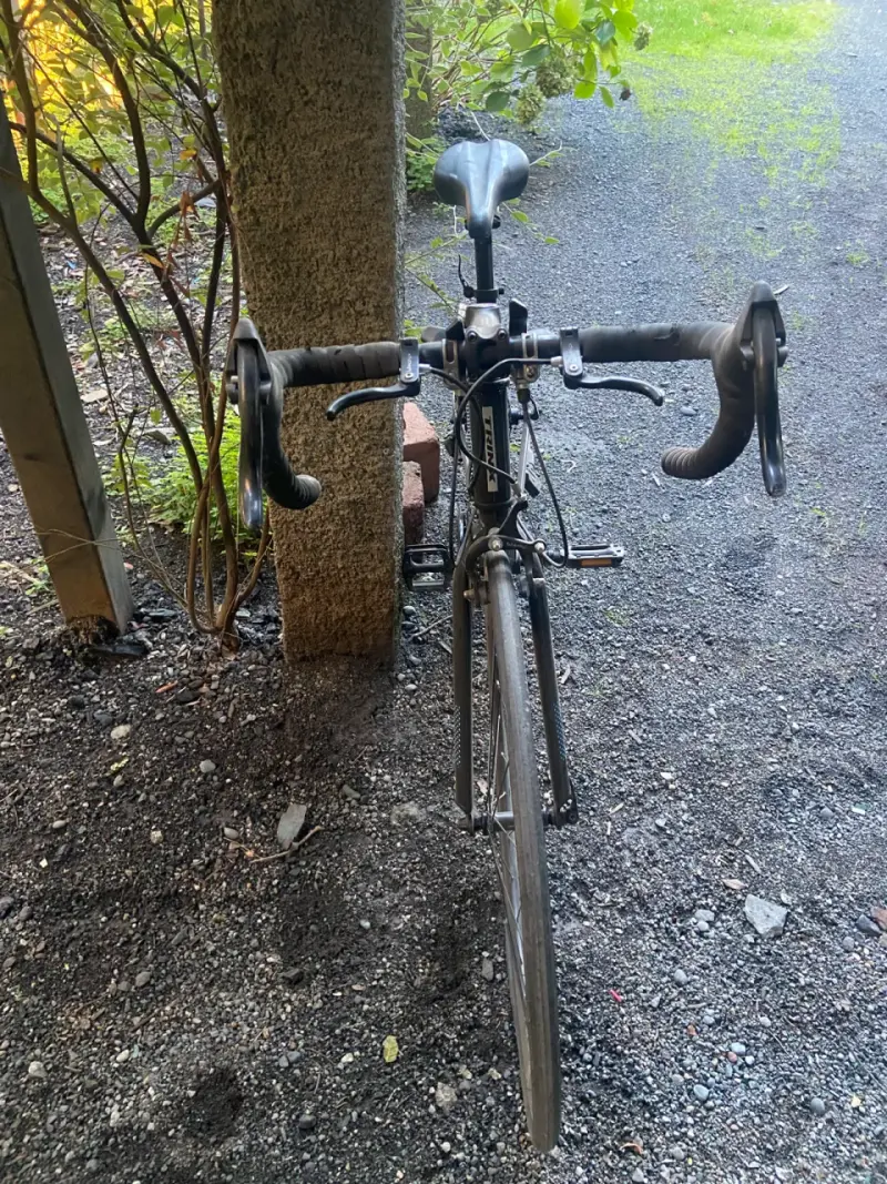 Bicicleta de carrera Trinx Tempo negra - 3