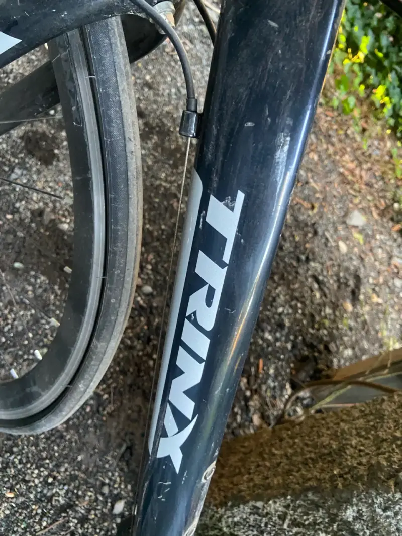 Bicicleta de carrera Trinx Tempo negra - 5