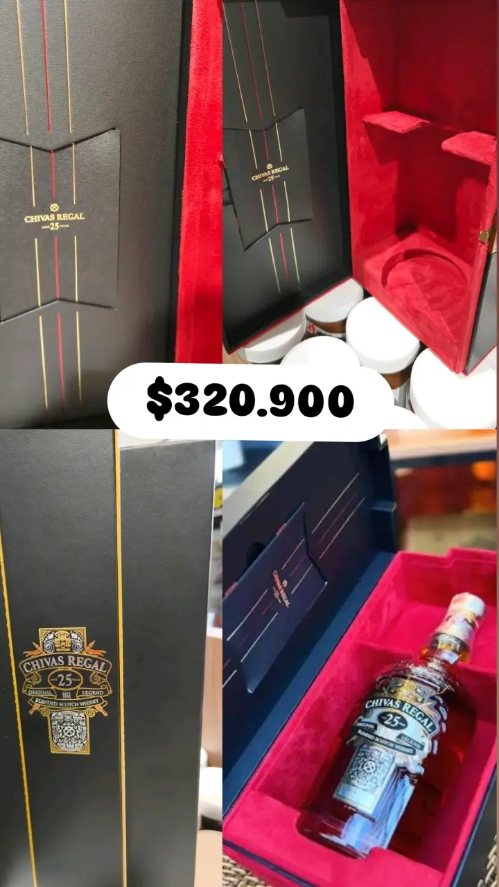 Caja Chivas Regal 25 años - 1