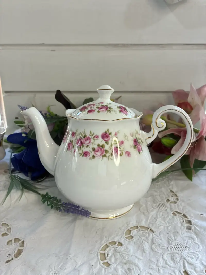 Tetera de porcelana inglesa Colclough - 1