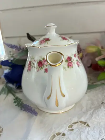 Tetera de porcelana inglesa Colclough - miniatura 2