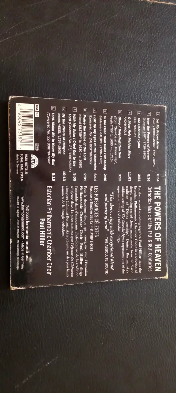 CD The Powers of Heaven - 3