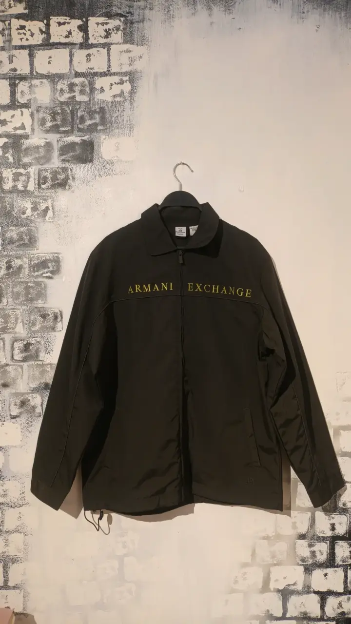 Chaqueta Armani Exchange negra - 1