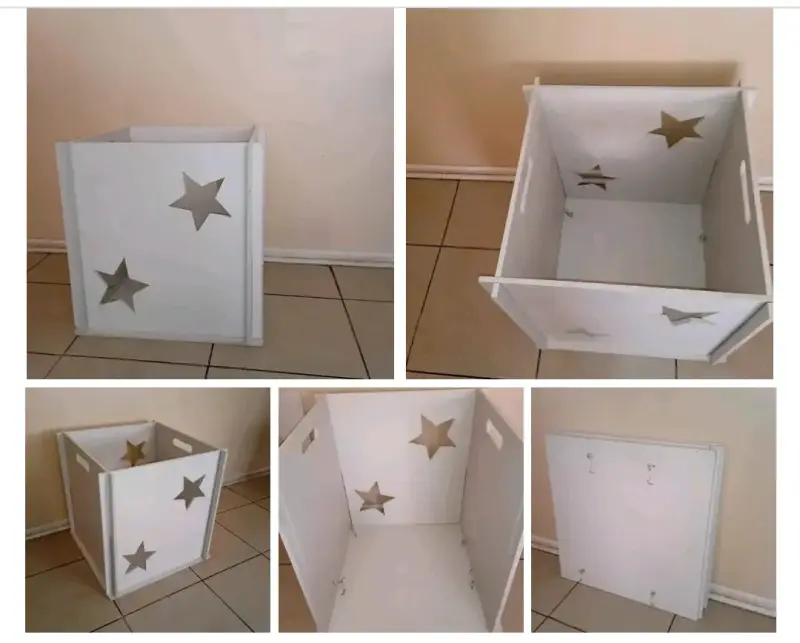 Caja organizadora con estrellas