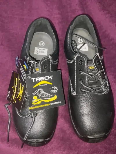 Zapatos de seguridad negros Treck - miniatura 1