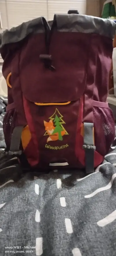 Mochila Deuter color burdeos - miniatura 6
