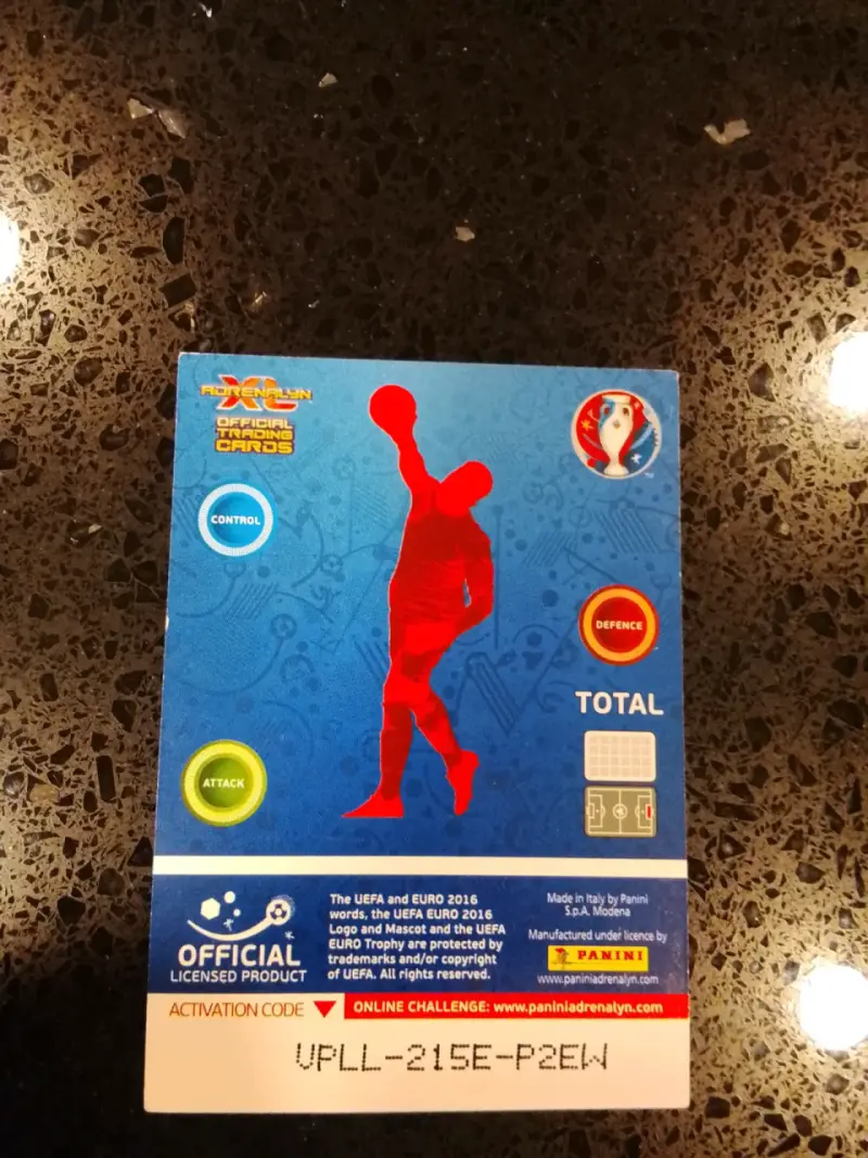 Tarjeta coleccionable de fútbol - 2