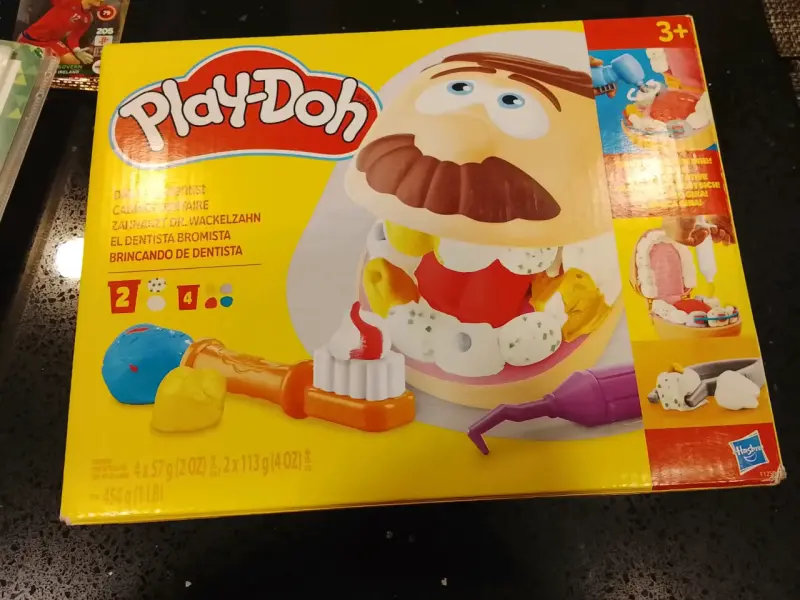 Set Play-Doh dentista bromista