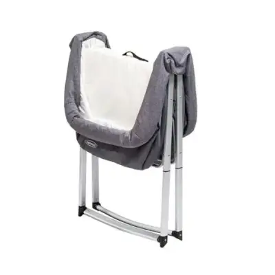 Cuna plegable para bebé gris - miniatura 5